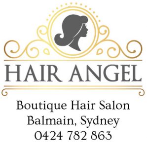 Balmain Sydney Hair Angel salon logo: hairdressers colourist stylist specialist precision haircuts balayage blonde colouring colour correction; nearby suburbs Rozelle Glebe Lilyfield Drummoyne Birchgrove