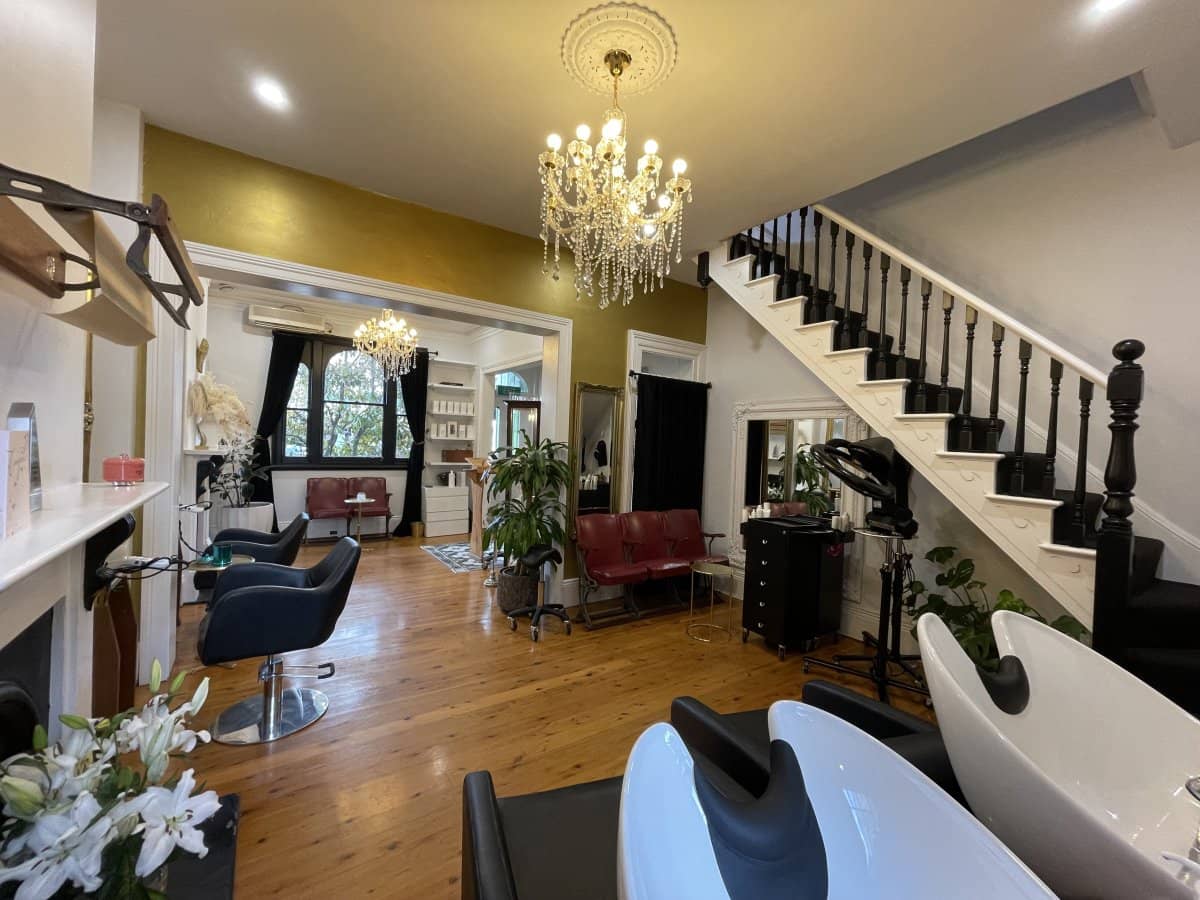 Hair Angel Balmain Sydney NSW hairdresser salon photo in 2021 studio in the inner west suburbs women's stylist colorist hairdressers location suburbs near me precision haircuts bridal styling best blonde hairdressing colour balayage specialist treatments